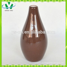 Новый цвет Soild Color Коричневый цвет Современная ваза, сделанная в Китае